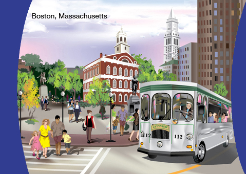 CityView Trolley, Boston, trolley tours, historic boston, sightseeing