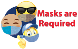 masks are required, COVID-19