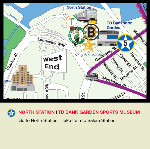 north station, TD Bank Garden, sports museum